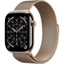 Смарт-часы APPLE Watch Series 11GPS + Cellular 46mmGold Titanium Case with Gold Milanese Loop - S/M
