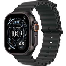 Смарт-часы APPLE Watch Ultra 3 GPS + Cellular 49mm Black Titanium Case with Black Ocean Band (MF0J4QP/A)