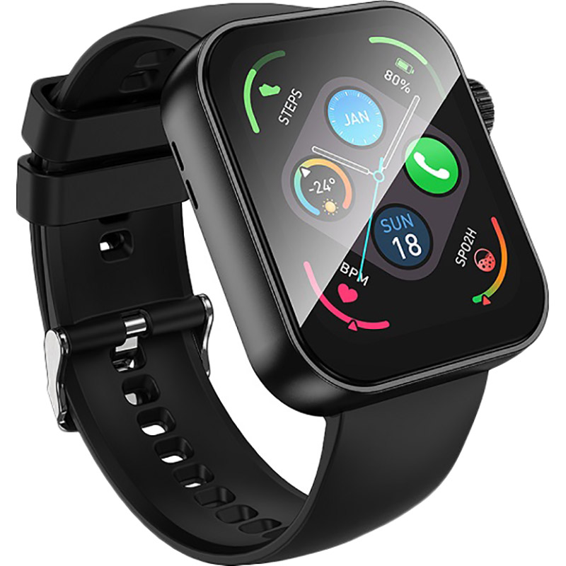 Смарт-годинник BOROFONE BD13 42mm call version Black (6941991120633) Операційна система інша