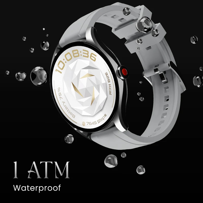 Смарт-часы HIFUTURE Aura 2 Silver (aura2.silver) Дизайн классический