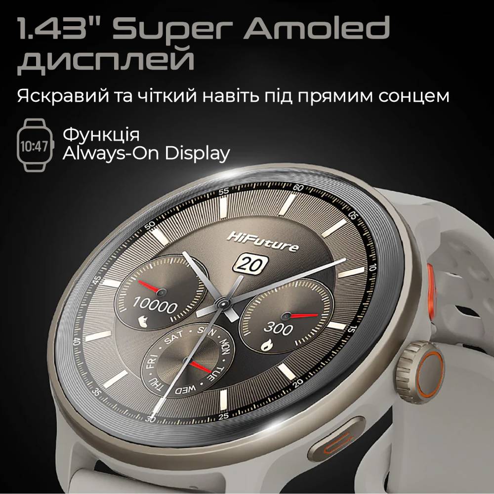 Внешний вид Смарт-часы HIFUTURE Vela Black (vela.black)