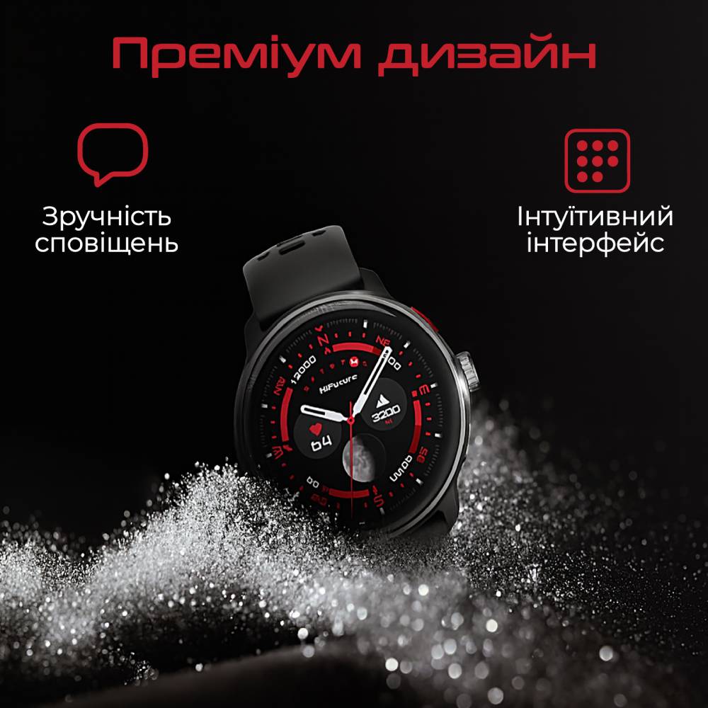 Смарт-часы HIFUTURE Vela Black (vela.black) Вид деятельности бег