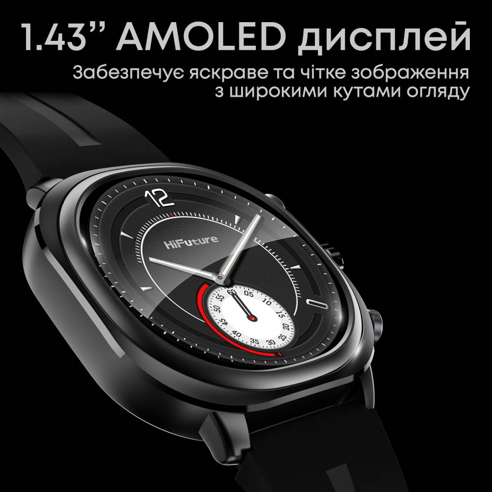 Смарт-годинник HIFUTURE Aixlite Green (aixlite.green) Сумісність iOS (Apple)