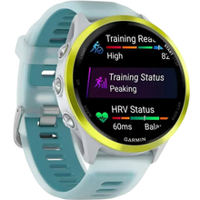 Смарт-годинник GARMIN Forerunner 570 47mm Whitestone/Amp Yellow (010-02971-01)
