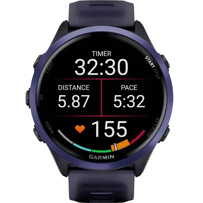 Внешний вид Смарт-часы GARMIN Forerunner 570 47mm Imperial Purple/Indigo (010-02971-02)