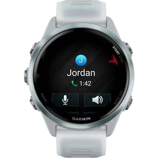 Смарт-часы GARMIN Forerunner 570 42mm Whitestone/Cloud Blue (010-02970-01) Совместимость iOS (Apple)