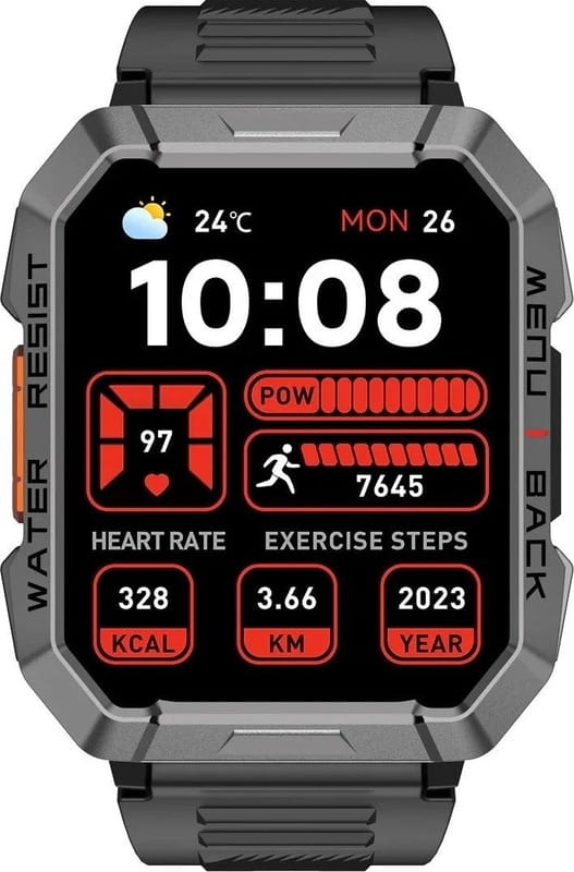 Смарт-часы BLACKVIEW W60 Black (6931548317715) Функциональность для взрослых
