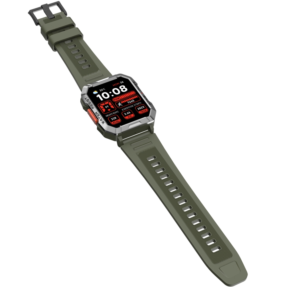 Внешний вид Смарт-часы BLACKVIEW W60 Green (6931548317722)