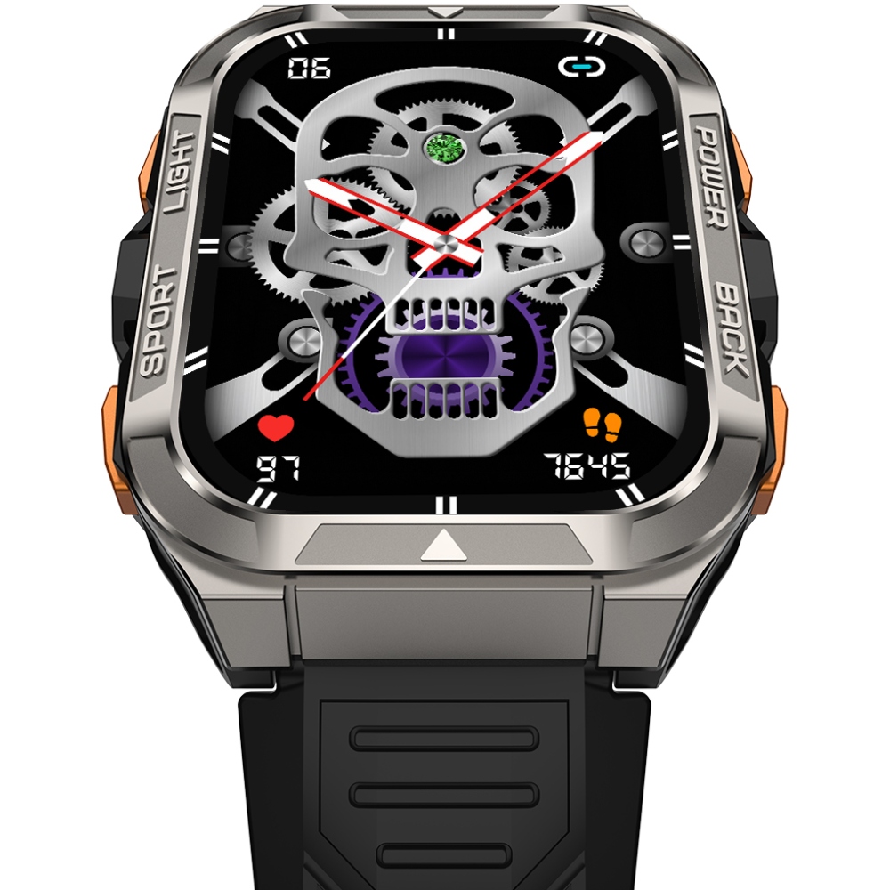 Зовнішній вигляд Смарт-годинник BLACKVIEW W80 Pro Black (6931548324089)