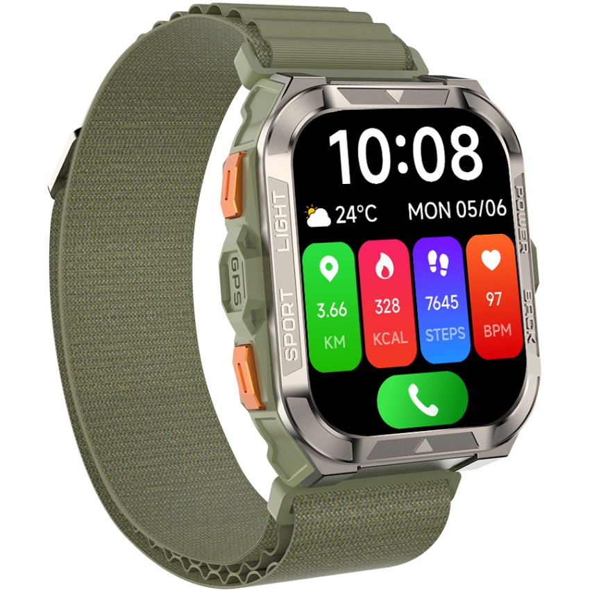 Смарт-часы BLACKVIEW W80 Pro Green (6931548324072) Функциональность для взрослых