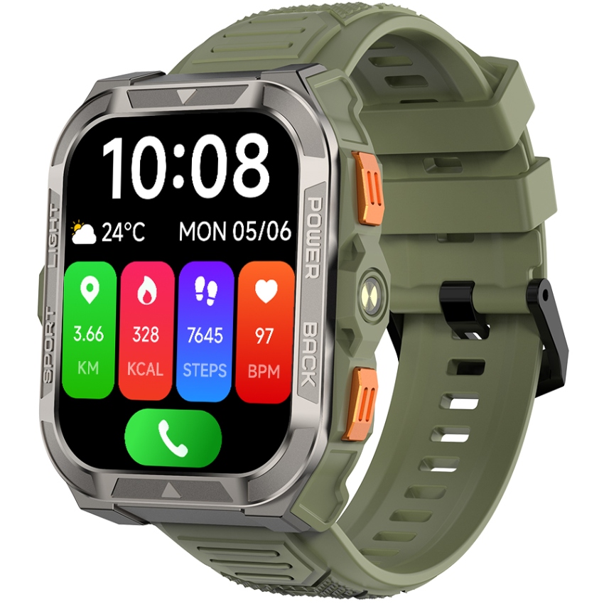 Смарт-часы BLACKVIEW W80 Pro Green (6931548324072) Операционная система другая