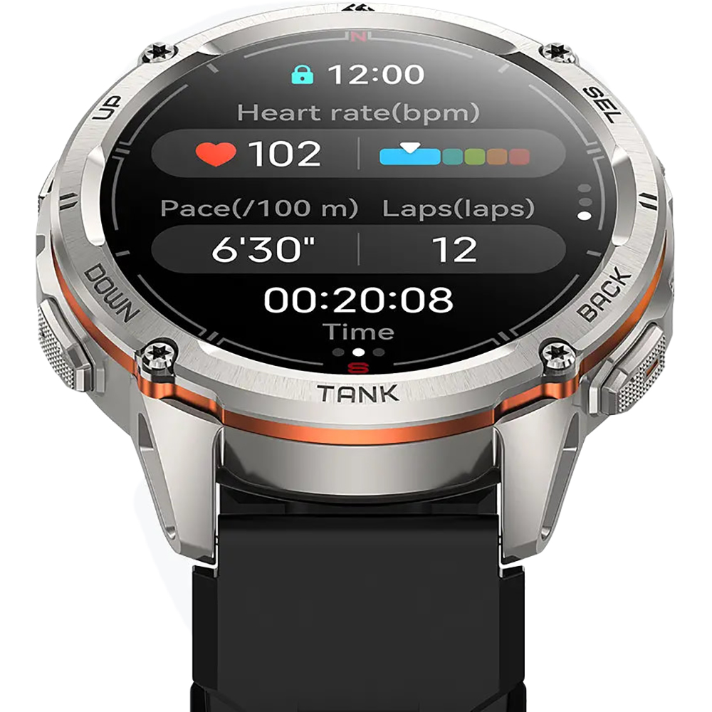 Смарт-часы KOSPET TANK T3 ULTRA 2 Silver Совместимость Android OS