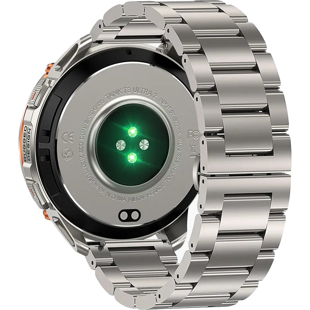 Внешний вид Смарт-часы KOSPET TANK T3 ULTRA 2 SE Silver