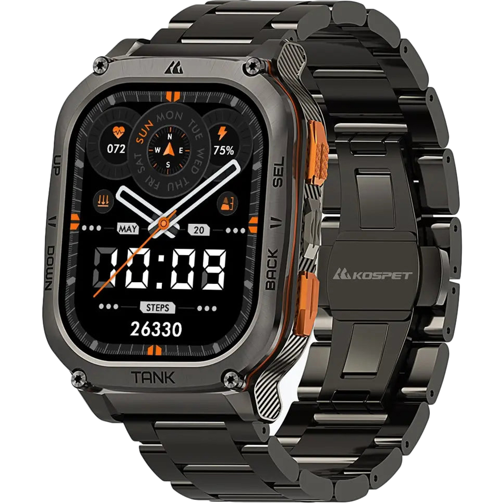 Смарт-годинник Kospet Tank M3 Ultra SE Black Смарт-годинник Kospet Tank M3 Ultra SE Black