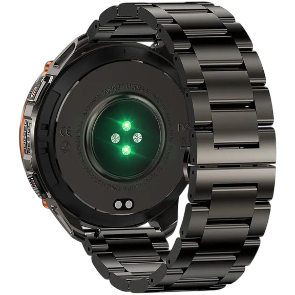 Смарт-годинник KOSPET T3 ULTRA 2 SE TANK T3 ULTRA 2 SE BLK Зовнішній вигляд Смарт-годинник KOSPET T3 ULTRA 2 SE TANK T3 ULTRA 2 SE BLK