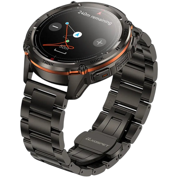 Смарт-годинник KOSPET T3 ULTRA 2 SE TANK T3 ULTRA 2 SE BLK Смарт-годинник KOSPET T3 ULTRA 2 SE TANK T3 ULTRA 2 SE BLK Сумісність Android OS