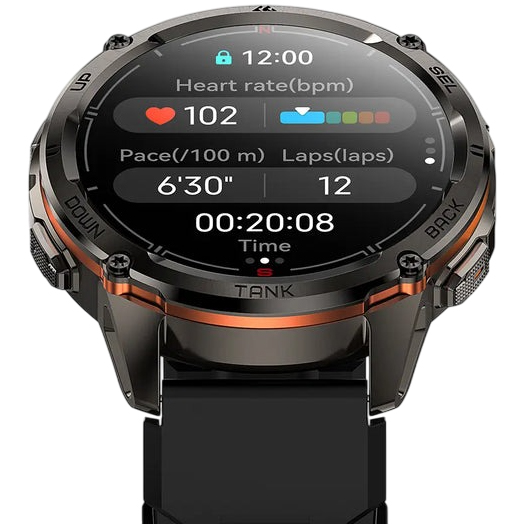 Смарт-годинник KOSPET T3 ULTRA 2 TANK T3 ULTRA 2 BLK Смарт-годинник KOSPET T3 ULTRA 2 TANK T3 ULTRA 2 BLK Сумісність iOS (Apple)