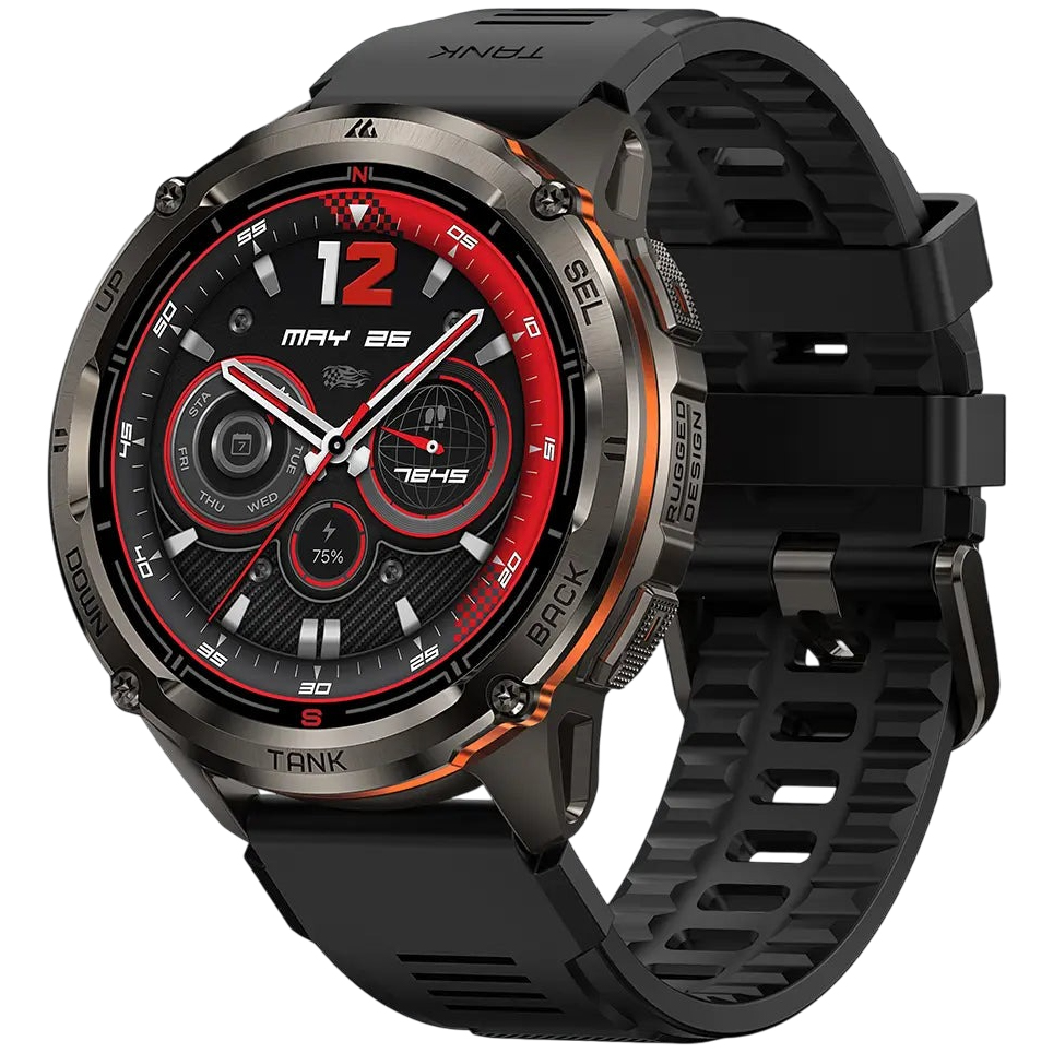 Смарт-годинник KOSPET T3 ULTRA 2 TANK T3 ULTRA 2 BLK Смарт-годинник KOSPET T3 ULTRA 2 TANK T3 ULTRA 2 BLK