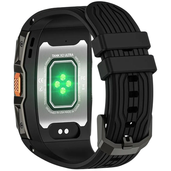 Зовнішній вигляд Смарт-годинник KOSPET X2 ULTRA TANK X2 ULTRA BLK