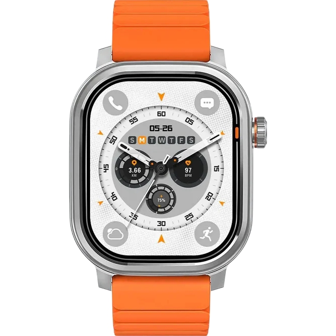 Смарт-годинник KOSPET PULSE SILVER Функціональність для дорослих