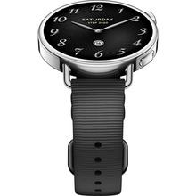 Смарт-часы XIAOMI Watch S4 41mm Fluororubber Strap Black (BHR07VRGL)