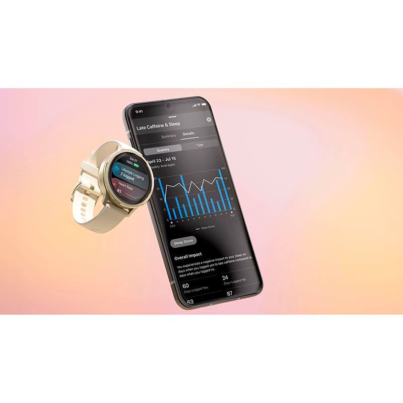 Смарт-годинник GARMIN Venu 4 41mm Lunar Gold with Light Sand Leather Band (010-03013-03) Операційна система інша