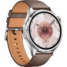 Смарт-годинник HUAWEI Watch GT 6 46 mm Brown Leather (55020FTW)
