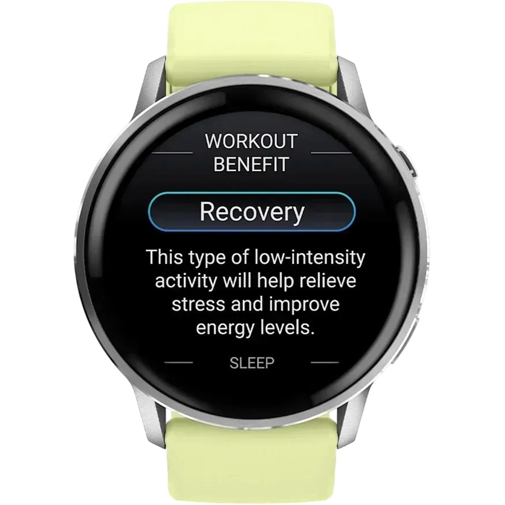 Смарт-годинник Garmin Venu 4 45mm Gray w/ Silver + Citron (010-03014-02) Дизайн сучасний (спортивний)