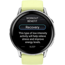 Смарт-годинник Garmin Venu 4 45mm Gray w/ Silver + Citron (010-03014-02)