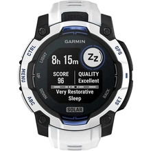 Смарт-часы Garmin Instinct 3 45mm Solar Whitestone with Whitestone Band (010-02934-03)