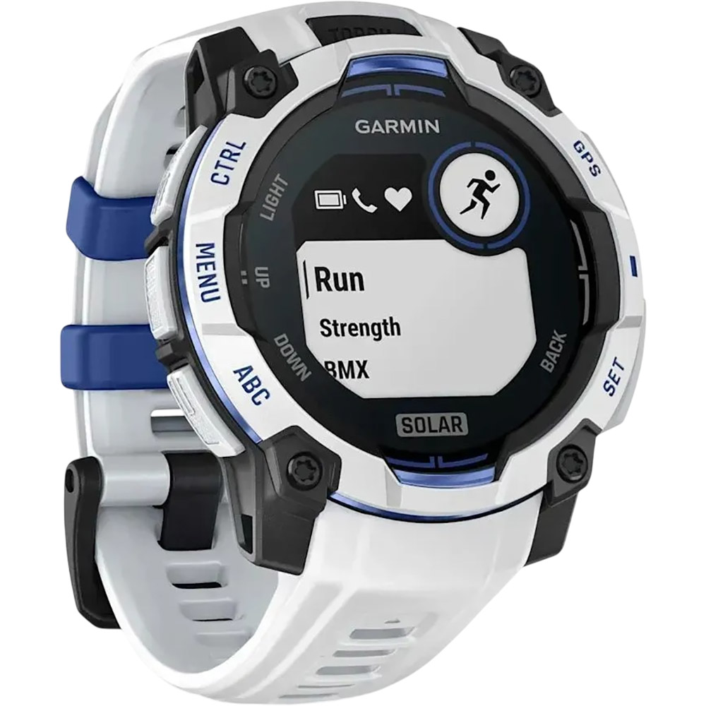В Фокстрот Смарт-часы Garmin Instinct 3 45mm Solar Whitestone with Whitestone Band (010-02934-03)