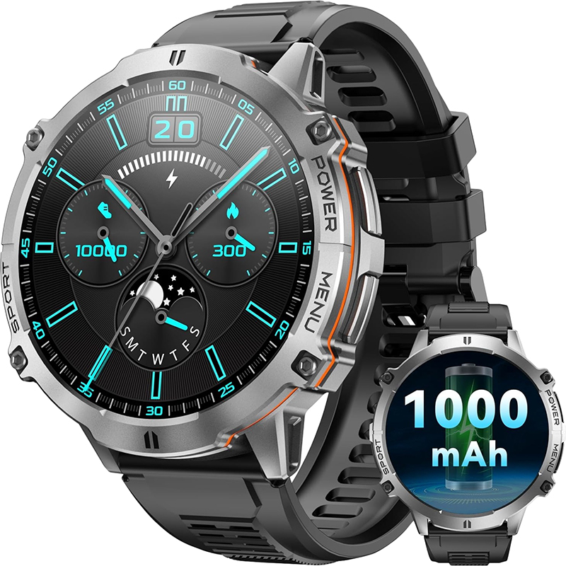 Смарт-годинник OUKITEL BT13 Grey (6931940792745)