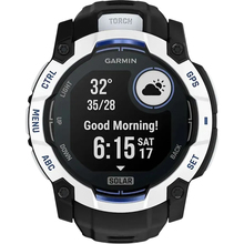 Смарт-часы GARMIN Instinct 3 Solar 50 mm Whitestone with Black Band (010-02935-03)