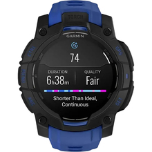 Смарт-часы GARMIN Instinct 3 45 mm Black with Bolt Blue Band (010-02936-03)