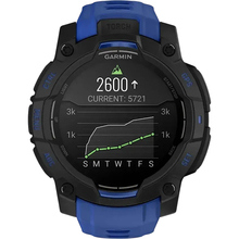 Смарт-часы GARMIN Instinct 3 45 mm Black with Bolt Blue Band (010-02936-03)