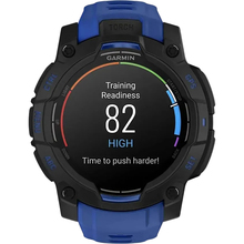 Смарт-часы GARMIN Instinct 3 45 mm Black with Bolt Blue Band (010-02936-03)