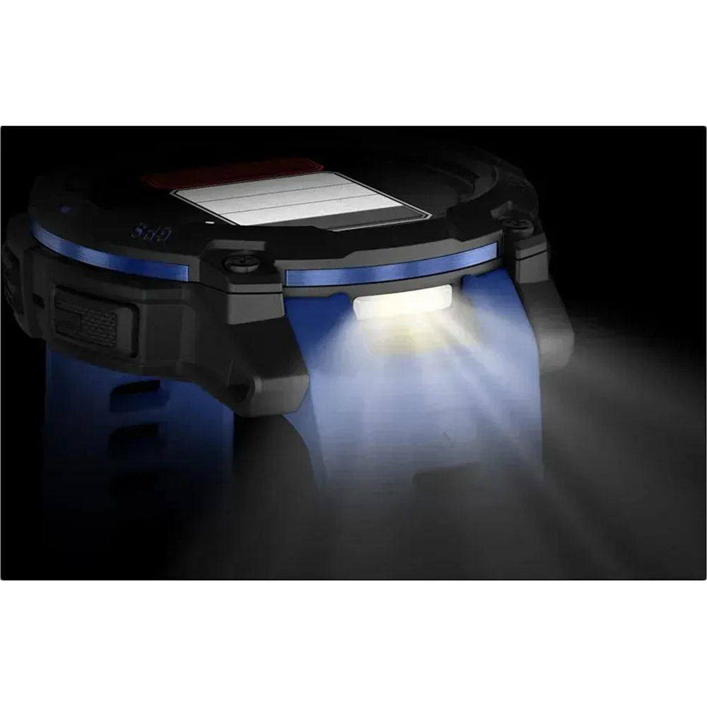 Фото 14 Смарт-часы GARMIN Instinct 3 45 mm Black with Bolt Blue Band (010-02936-03)