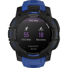 Смарт-часы GARMIN Instinct 3 45 mm Black with Bolt Blue Band (010-02936-03)
