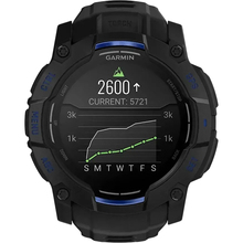Смарт-часы GARMIN Instinct 3 50 mm Black with Bolt Blue Accents (010-03020-03)