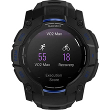 Смарт-часы GARMIN Instinct 3 50 mm Black with Bolt Blue Accents (010-03020-03)