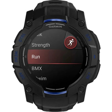 Смарт-часы GARMIN Instinct 3 50 mm Black with Bolt Blue Accents (010-03020-03)