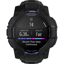 Смарт-часы GARMIN Instinct 3 50 mm Black with Bolt Blue Accents (010-03020-03)