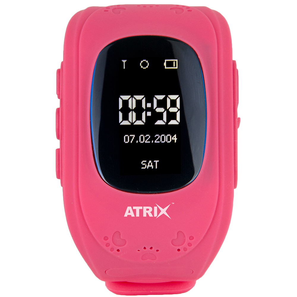 Смарт-годинник ATRIX Smart watch iQ300 GPS pink