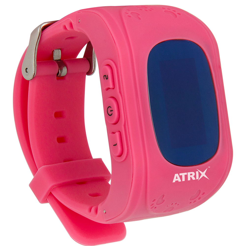 Смарт-годинник ATRIX Smart watch iQ300 GPS pink Функціональність дитячі