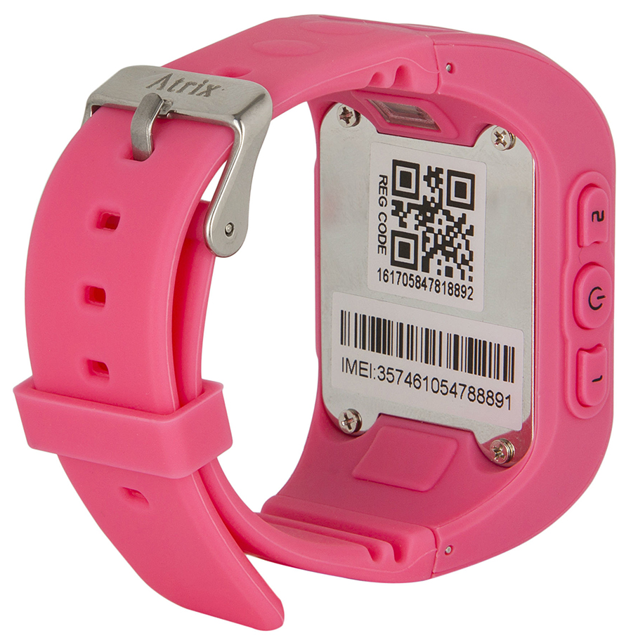 Смарт-годинник ATRIX Smart watch iQ300 GPS pink Сумісність Android OS