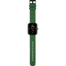 Смарт-часы 2E Alpha SQ Music Edition 46 мм Black/Green (2E-CWW40BKGN-WS)