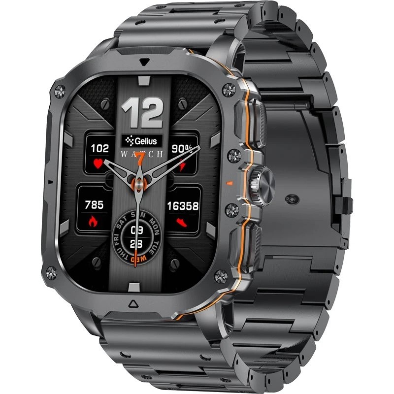 В інтернет магазині Смарт-годинник GELIUS Tactical Heavy (GP-SW016 Chrome)