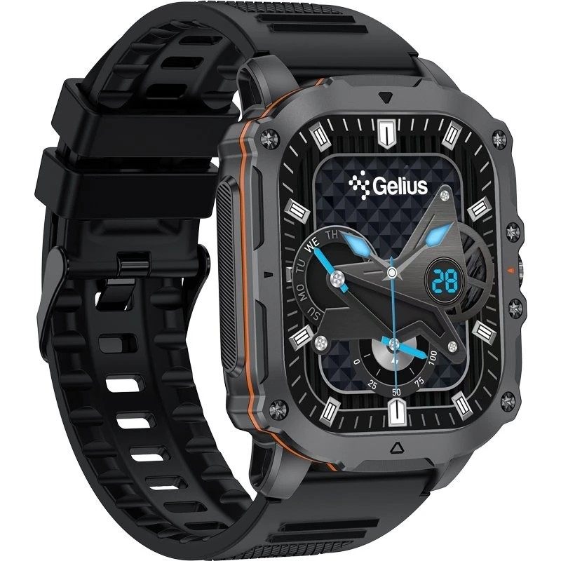 Фото 14 Смарт-годинник GELIUS Tactical Heavy (GP-SW016 Chrome)
