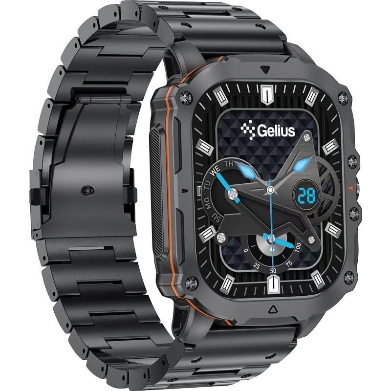 Смарт-годинник GELIUS Tactical Heavy (GP-SW016 Chrome) Операційна система інша