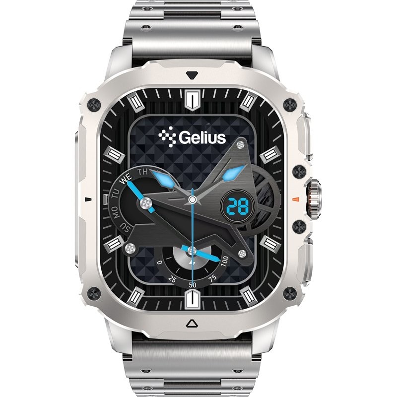 Покупка Смарт-годинник GELIUS Tactical Heavy (GP-SW016 Chrome)